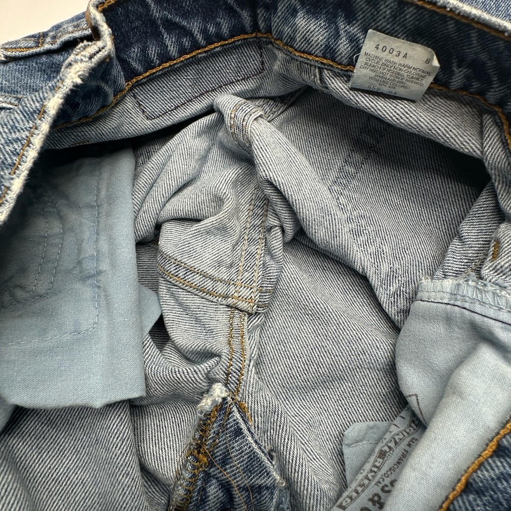 Vintage Levi’s Relaxed fit tapered leg 550‎ Blue Denim Jeans womens size 9M USA - Picture 11 of 15